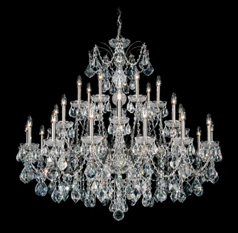 Century 28 Light Chandelier in Antique Silver (53|171848)
