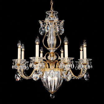 Bagatelle 11 Light Chandelier in Etruscan Gold (53|124823S)