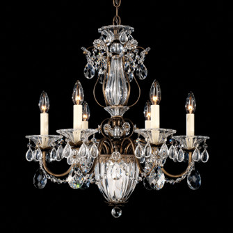 Bagatelle Seven Light Chandelier in Etruscan Gold (53|124623)
