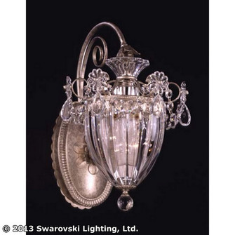Bagatelle One Light Wall Sconce in Antique Silver (53|124048)