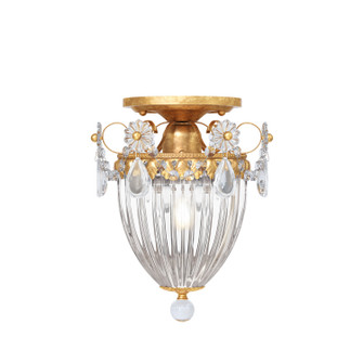 Bagatelle One Light Semi-Flush Mount in French Gold (53|123926S)