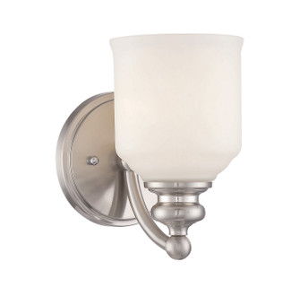 Melrose One Light Wall Sconce in Satin Nickel (51|968361SN)