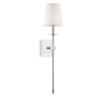 Monroe One Light Wall Sconce in Polished Nickel (51|93031109)