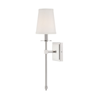 Monroe One Light Wall Sconce in Polished Nickel (51|93021109)