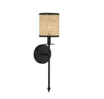 Jaylar One Light Wall Sconce in Matte Black (51|91649189)