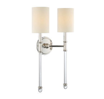 Fremont Two Light Wall Sconce in Polished Nickel (51|91032109)