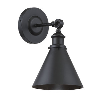 Glenn One Light Wall Sconce in Matte Black (51|90901189)