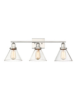 Drake Three Light Bath Bar in Polished Nickel (51|891303109)