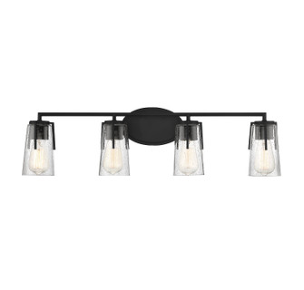 Sacremento Four Light Bath Bar in Black (51|870454BK)