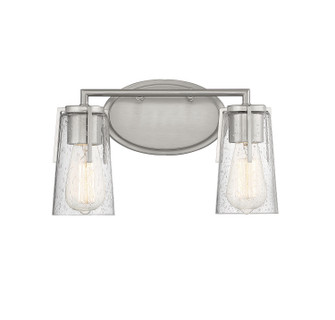 Sacremento Two Light Bath Bar in Satin Nickel (51|870452SN)