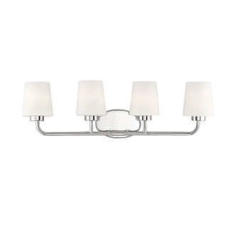 Capra Four Light Bath Bar in Polished Nickel (51|840904109)