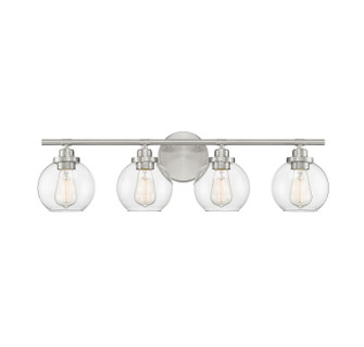 Carson Four Light Bath Bar in Satin Nickel (51|840504SN)