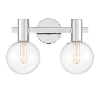 Wright Two Light Bathroom Vanity in Chrome (51|83076211)