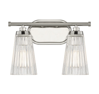 Chantilly Two Light Bathroom Vanity in Polished Nickel (51|817452109)