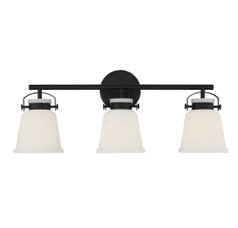 Kaden Three Light Bathroom Vanity in Matte Black (51|816273BK)