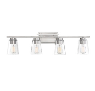 Calhoun Four Light Bathroom Vanity in Satin Nickel (51|810204SN)