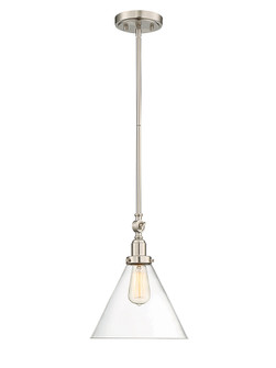 Drake One Light Pendant in Satin Nickel (51|791321SN)