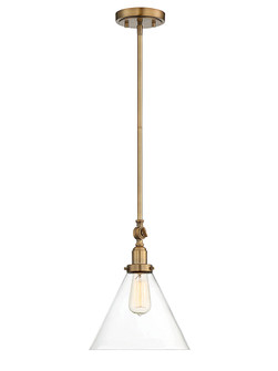 Drake One Light Pendant in Warm Brass (51|791321322)