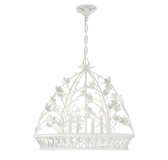 Oakmont Six Light Pendant in Bisque White (51|74618683)