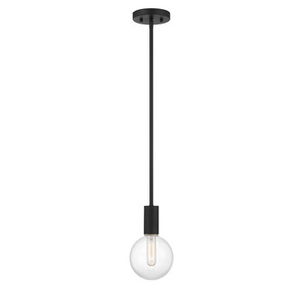 Wright One Light Mini Pendant in Matte Black (51|73075189)