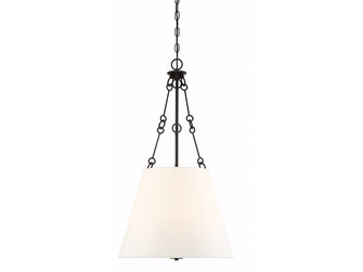 Austin Four Light Pendant in English Bronze (51|72201413)