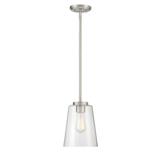 Calhoun One Light Mini-Pendant in Satin Nickel (51|710271SN)