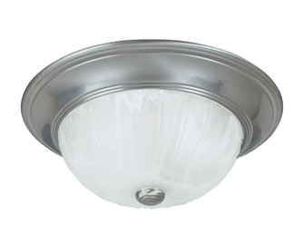 Flush Mount Two Light Flush Mount in Satin Nickel (51|61126411SN)