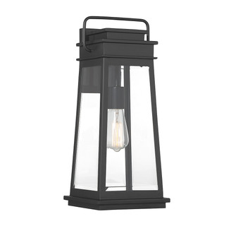 Boone One Light Outdoor Wall Lantern in Matte Black (51|5813BK)
