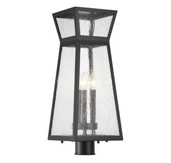 Millford Three Light Outdoor Post Lantern in Matte Black (51|5633BK)