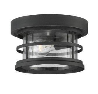 Barrett One Light Flush Mount in Black (51|536910BK)