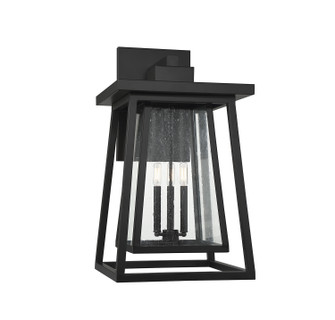 Denver Three Light Outdoor Wall Lantern in Matte Black (51|52023BK)