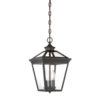 Ellijay Three Light Hanging Lantern in English Bronze (51|514613)