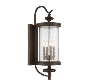 Palmer Four Light Outdoor Wall Lantern in Walnut Patina (51|5122440)