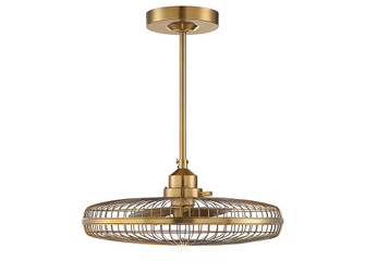 Wetherby LED Fan D'Lier in Warm Brass (51|29FD122322)