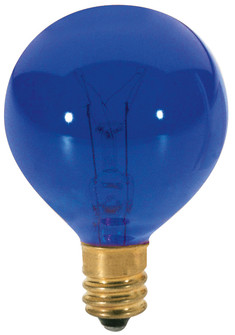Light Bulb in Transparent Blue (230|S3848)