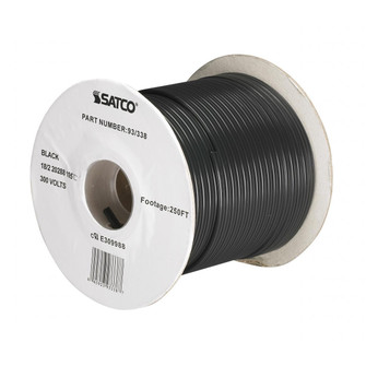 Lamp And Lighting Bulk Wire in Black (230|93338)