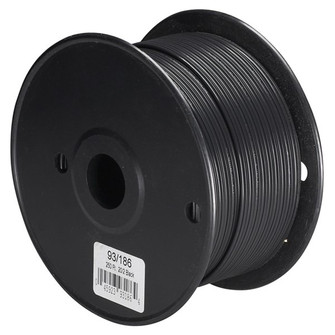 Lamp And Lighting Bulk Wire in Black (230|93186)