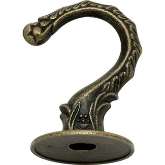 Swag Hook in Antique Brass (230|90441)