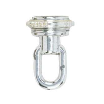 1/8 Ip Screw Collar Loop With Ring in Chrome (230|902343)