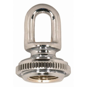 Screw Collar Loop With Ring in Polished Chrome (230|902302)