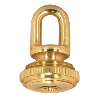 1/8 Ip Screw Collar Loop With Ring in Polished / Lacquered (230|902295)