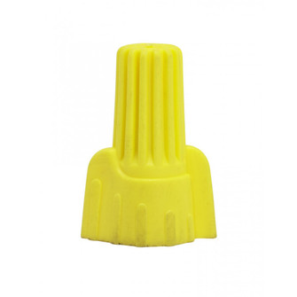 Wing Nut Wire Connector With Spring Inserts in Yellow (230|902237)