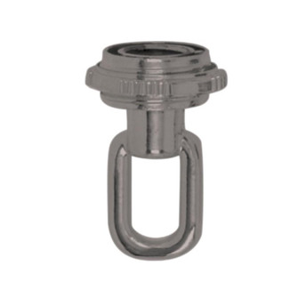 1/4 Ip Screw Collar Loop With Ring in Brushed Pewter (230|901848)