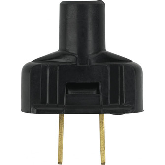 Plug With Terminal Screws in Black (230|901116)