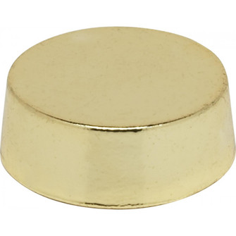 1'' Plain Knob in Polished Brass (230|901050)