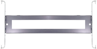 Rough-In Plate / Bars 12'' Line in Silver (230|80962)