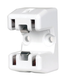 2Gx13 Socket Snap/Screw Mount in White (230|802589)
