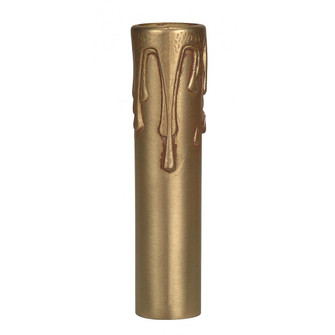 Candle Cover With Drip in French Gold (230|802144)