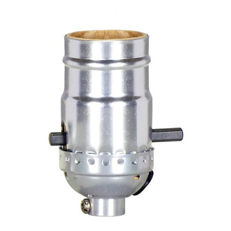 On-Off Push Thru Socket in Nickel (230|801754)