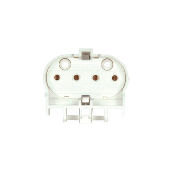Snap-In Mounting Multiple Bottom Push-In Wiring Ports Metal-Spring Lamp Retainer Clip in Not Specified (230|801600)